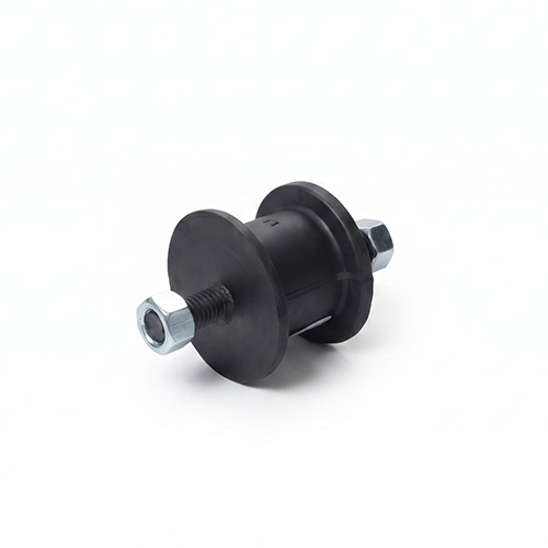 Soporte redondo con 2 tornillos 3/8