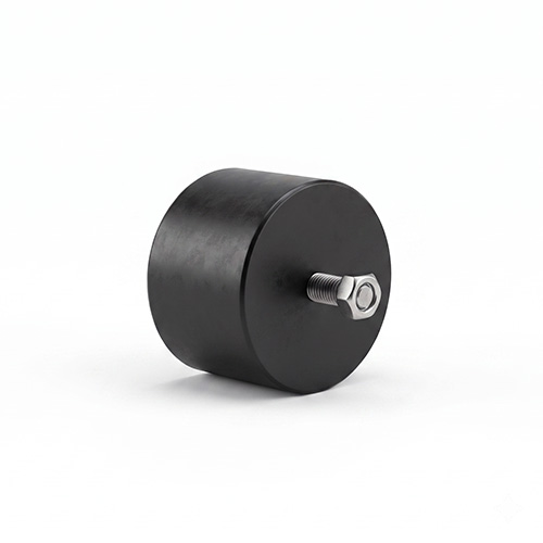 Soporte redondo con 2 Tornillos 3/8