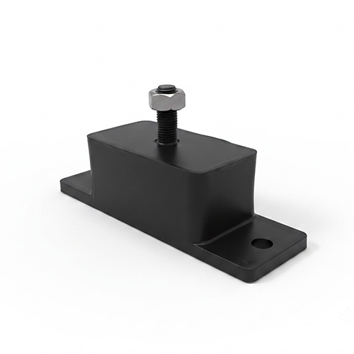Soporte rectangular con tornillo 1/2