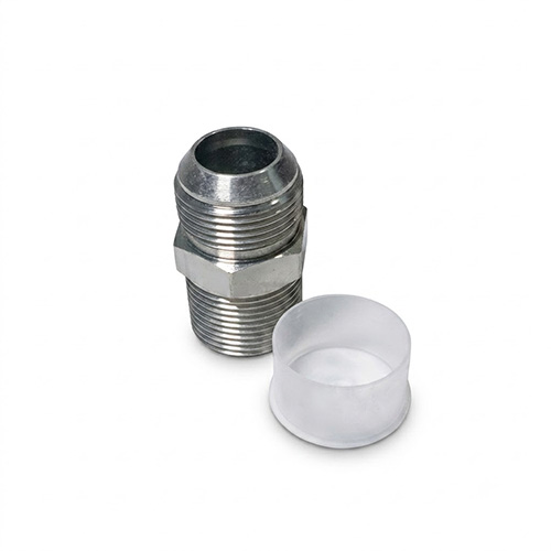 Adaptador recto npt macho x jic macho