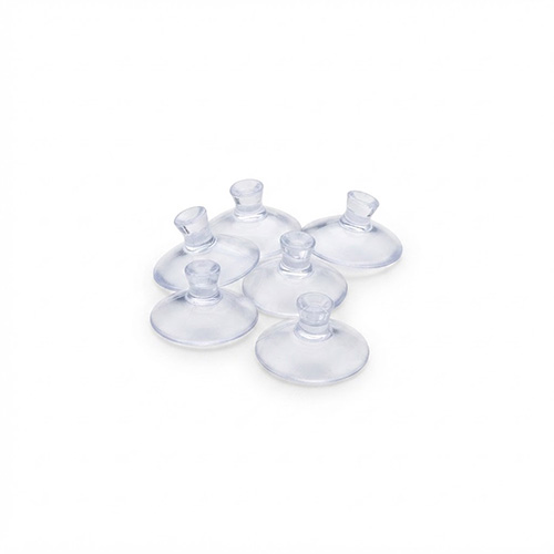 Chupa plástica transparente 20 mm