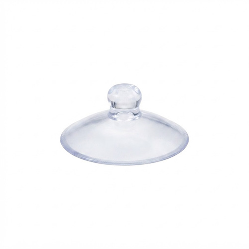 Chupa plástica transparente 60 mm