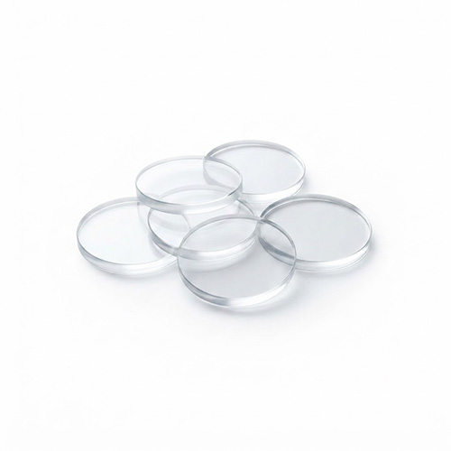 Chupa moneda transparente grande