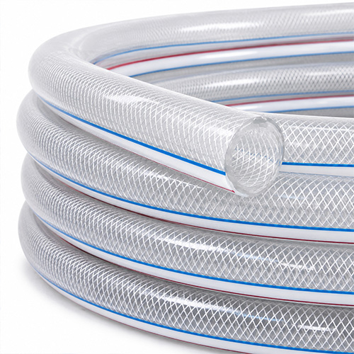 Rollo de manguera PVC con refuerzo en nylon
