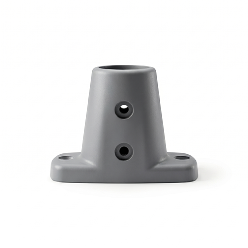 Base ovalada gris 1 1/4"