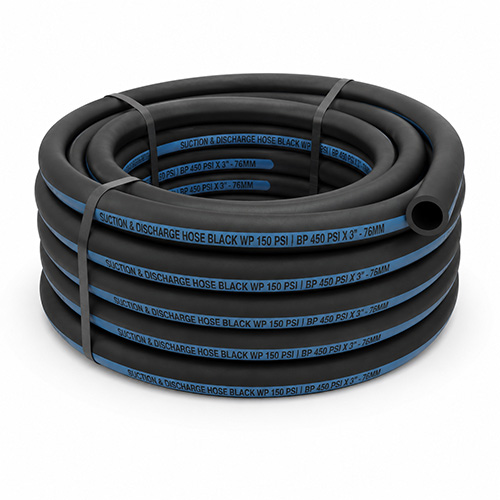 Rollo de manguera para succión de agua