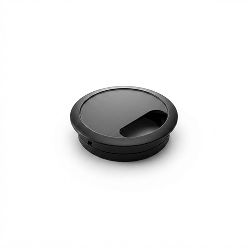 Pasacable para mesa negro 54 mm
