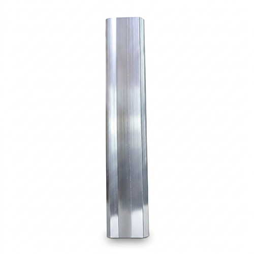 Perfil aluminio tapa remache sencillo