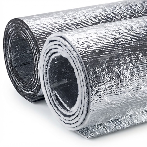Lámina de polietileno expandido metalizado negra 3 mm
