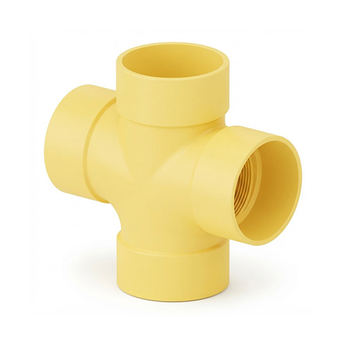 Tee sanitaria doble