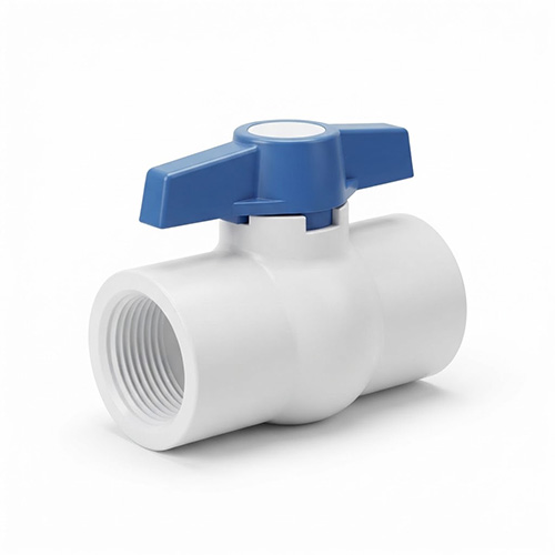 Válvula PVC roscada pesada