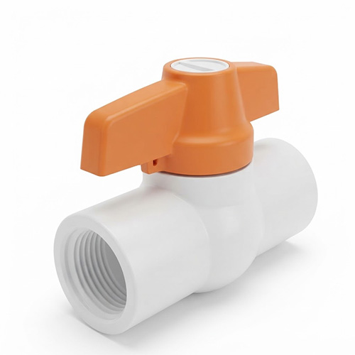 Válvula de esfera PVC roscada