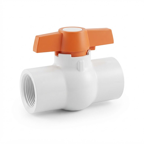 Válvula de PVC liso eco